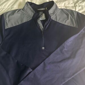 Under Armour Men's Two-Tone Navy and Gray pullover